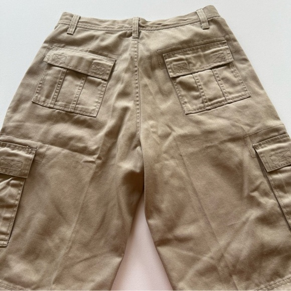 NWOT RB Vintage Utility Cargo Shorts Mens 34 Kaki 14"‎ Inseam (A5) - Picture 8 of 9
